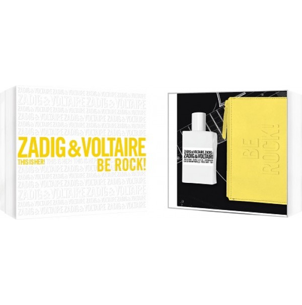 ZADIG & VOLTAIRE THIS IS HER! BE ROCK 50ML GIFT SET FOR WOMEN BY ZADIG &VOLTAIRE